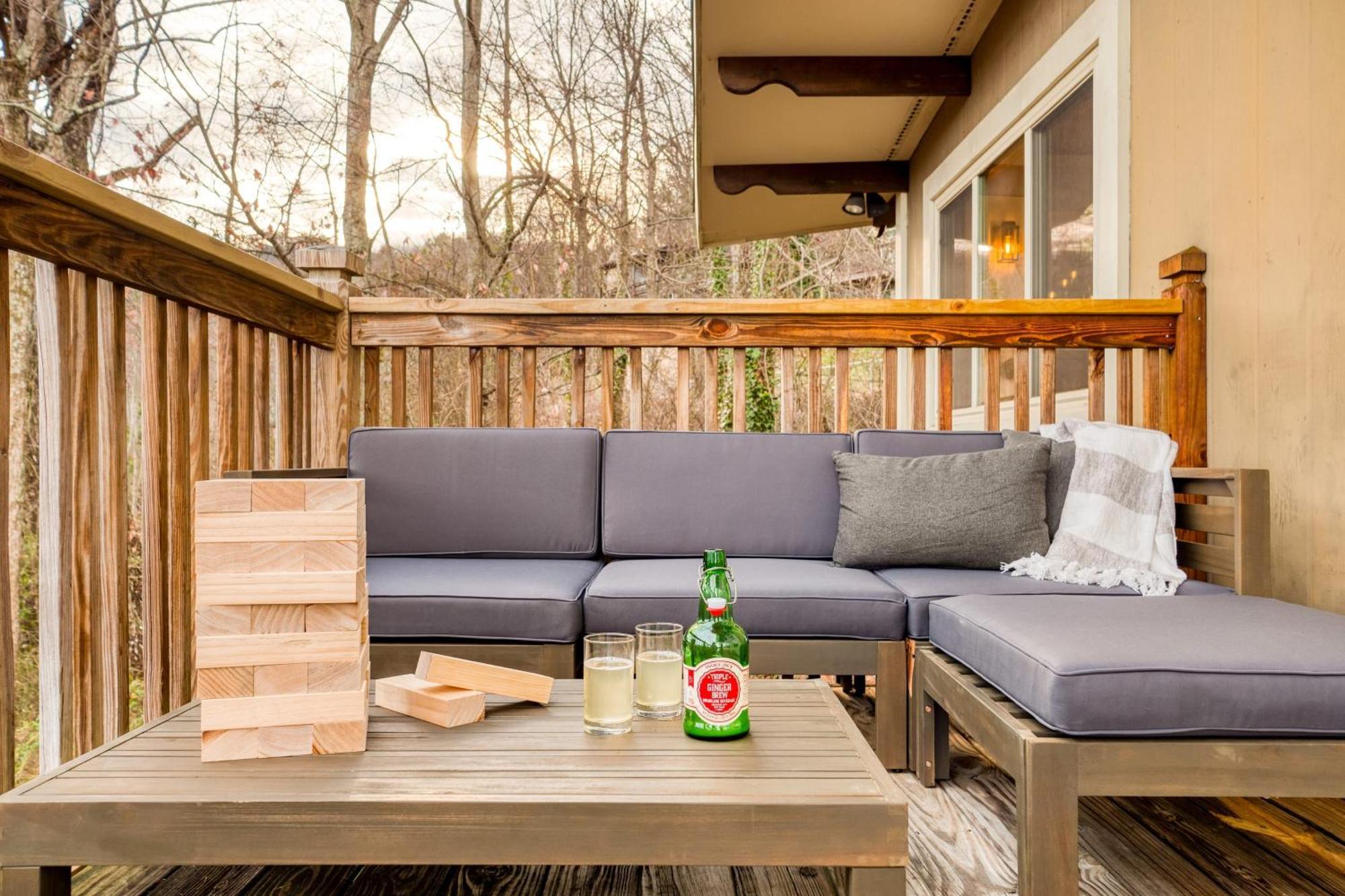 Chestnut By Avantstay Mountain Cabin W Treetop Views Hot Tub Game Room Gatlinburg Buitenkant foto
